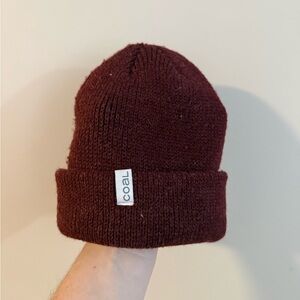 Coal kids Beanie in Deep Burgundy
